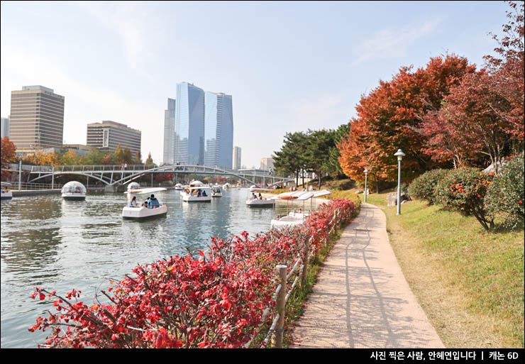 인천 놀곳 핫플 공원 나들이 인천 송도 센트럴파크 보트 산책로