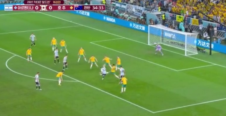 [2022 카타르 월드컵] 아르헨티나 2 : 1 호주
