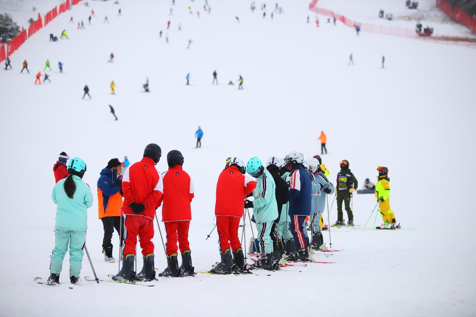 홍천 비발디파크 스키강습 어린이 스키장 후기