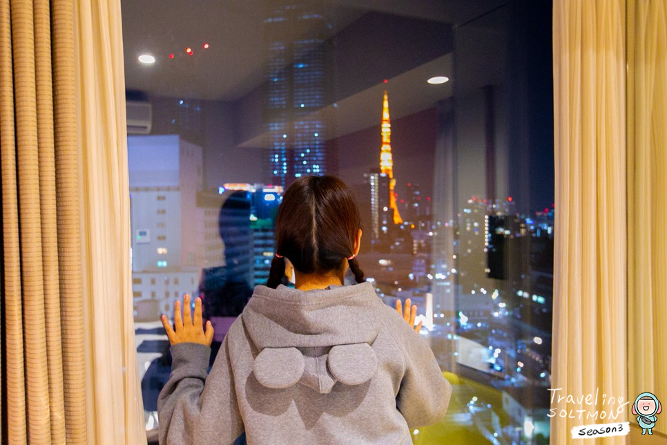 도쿄 호텔 칸데오 롯본기점 도쿄타워가 보이는 도쿄 숙소 추천