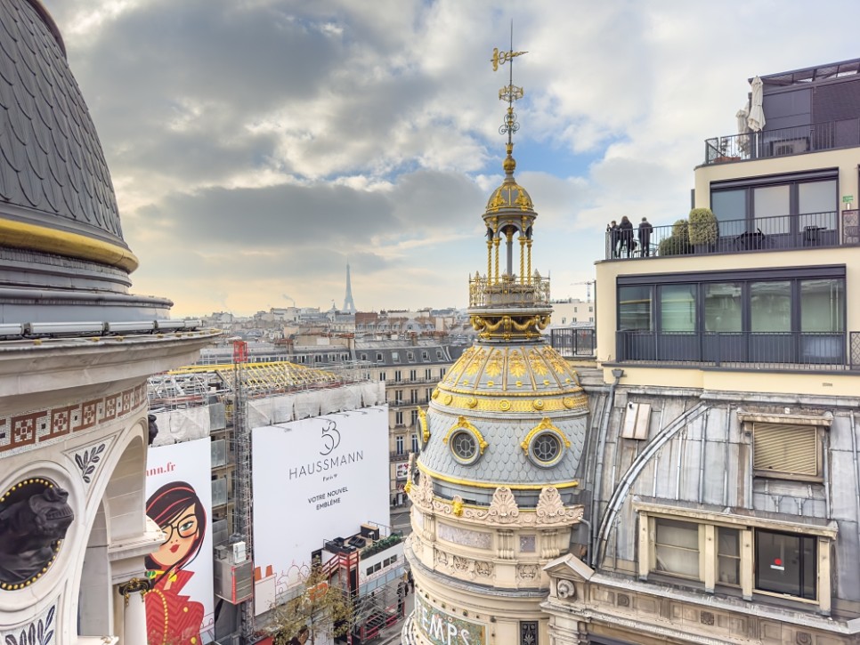 [실시간 여행기] 유럽 파리 크리스마스 여행 : 갤러리 라파예트 & 프랭땅 백화점 트리 장식