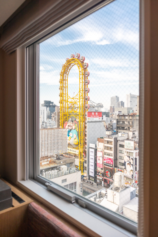 오사카 호텔 난바 숙소 도톤보리 포르자 호텔 조식, 위치 좋음