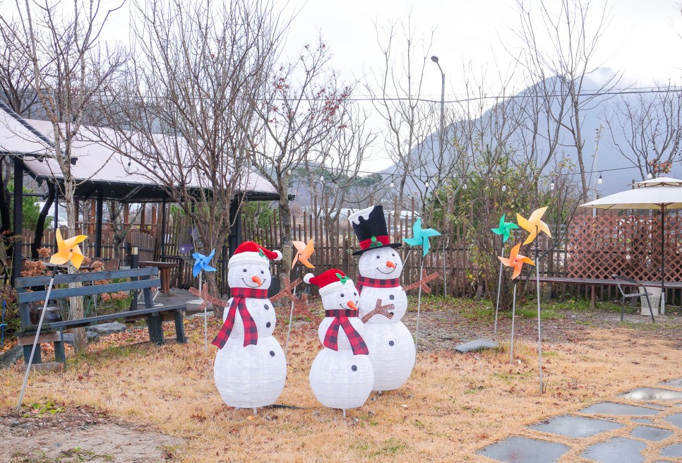 공주 가볼만한곳 겨울여행 대전 근교 글램핑 파크오브드림 캠핑 후기