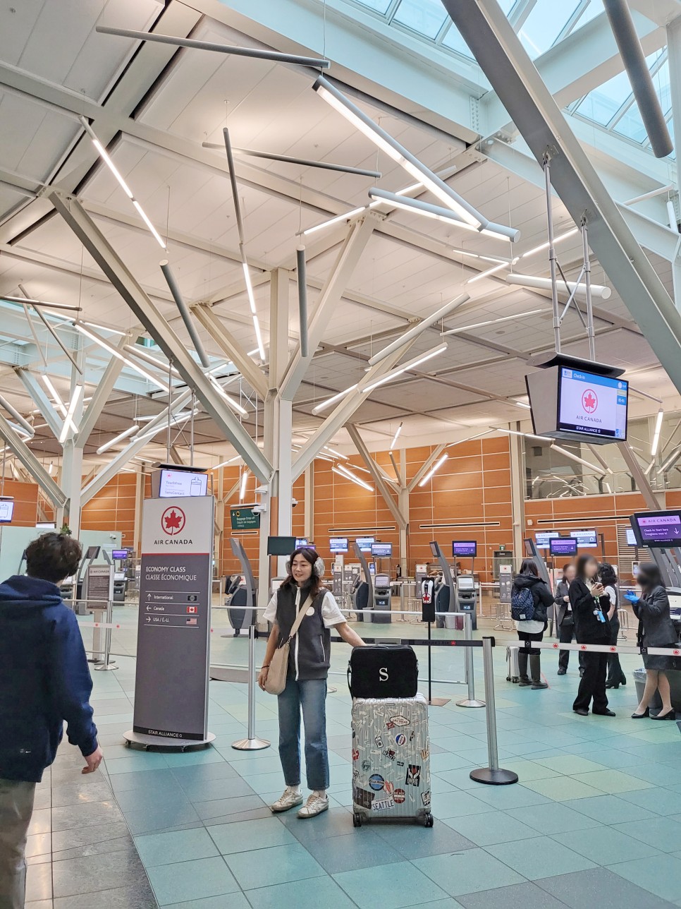 실시간 밴쿠버 공항 Vancouver International Airport !