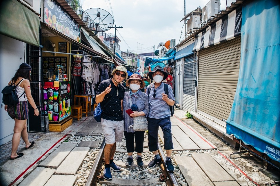 태국 여행 방콕 여행코스 세계 유일 철길시장 매끌렁 방콕 가볼만한곳 추천