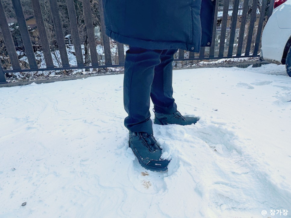 상원사 적멸보궁, K2 Safety 윈터맥스 따뜻한 남자겨울신발과 함께!