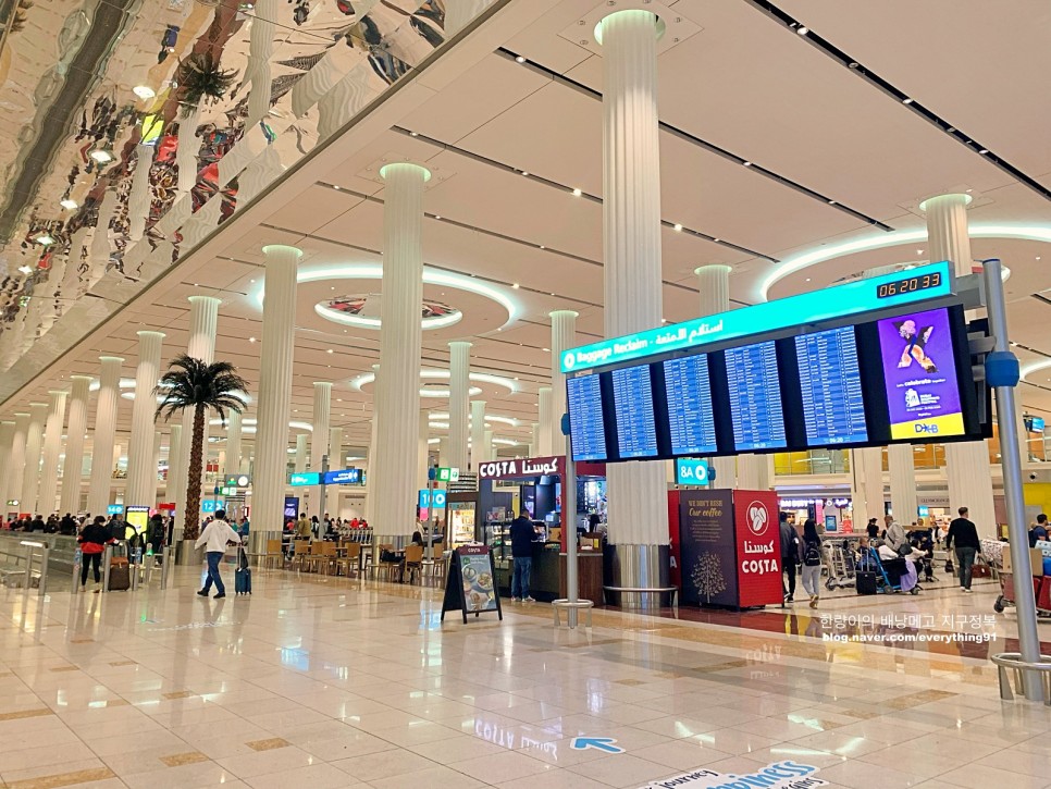 두바이 여행 준비물 입국 공항에서 시내 메트로 이동, 유심, 투어 정보