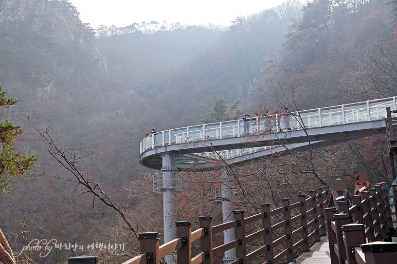 춘천 삼악산 호수케이블카 스카이워크, 춘천 의암호 뷰~