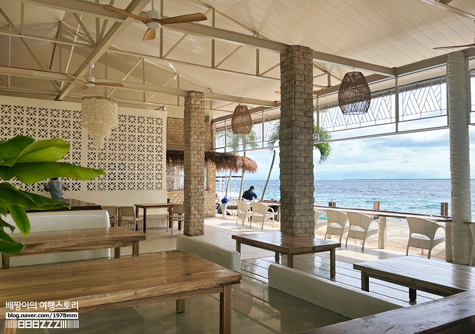 세부 막탄 맛집 오픈! 부코 씨사이드바 앤 레스토랑 해변 스노쿨링 자유여행
