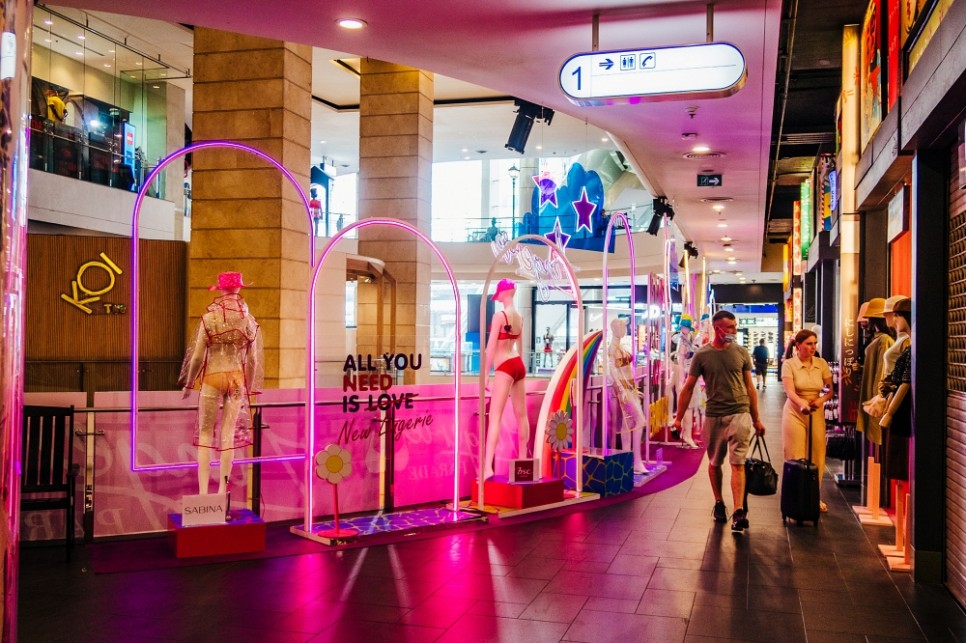 태국 방콕 자유여행 공항 컨셉 터미널 21 아속 쇼핑센터