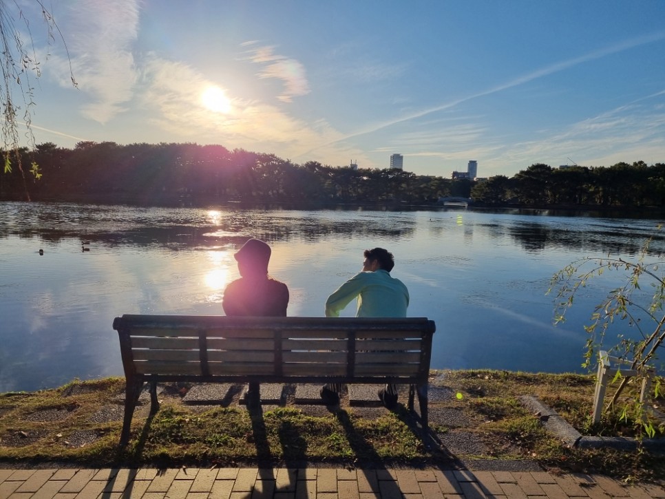 일본 후쿠오카 여행 가볼만한곳 오호리공원 산책하기 좋은 곳
