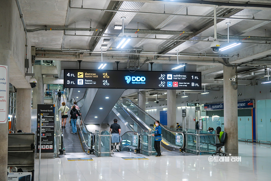 태국 방콕 여행 방콕공항 수완나품 시설과 입국 픽업