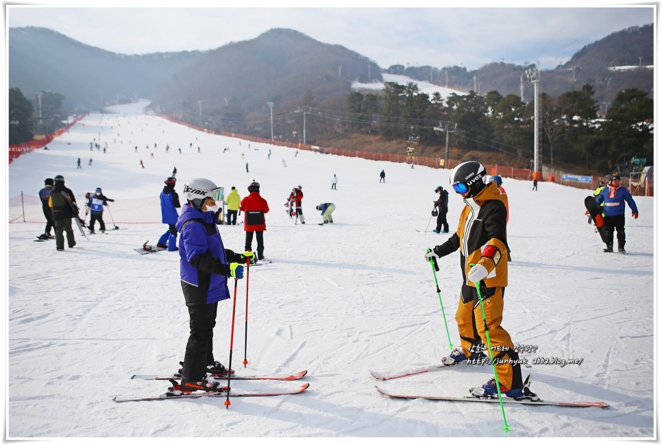 지산리조트 스키강습ㅣ지산 스키장 전문 강습