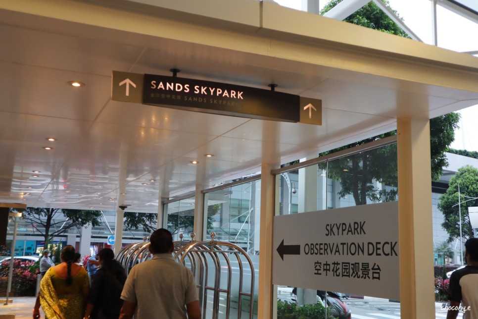 싱가포르 마리나베이샌즈 전망대 스카이파크 입장권 티켓 완전 꿀팁!