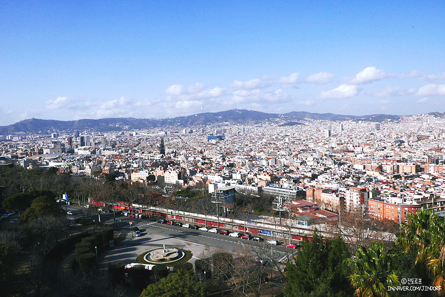 스페인여행 바르셀로나 가볼만한곳 몬주익 케이블카 유럽 크루즈여행 기항지 투어!