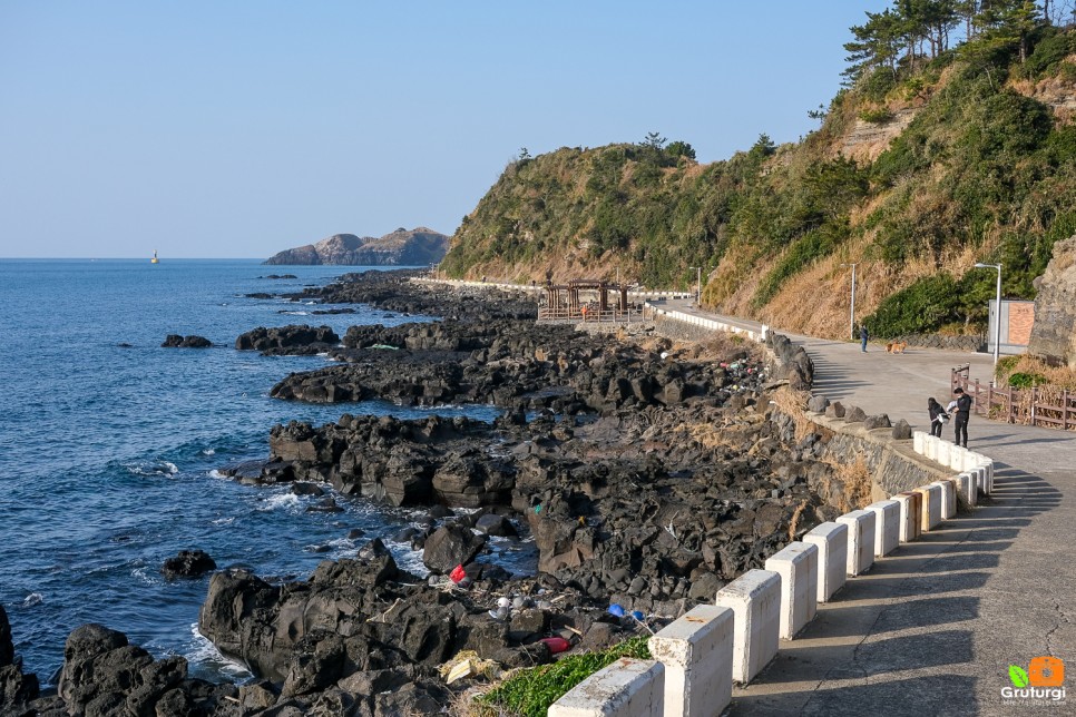 제주 서쪽 가볼만한곳 엉알해안 제주도 수월봉 지질트레일 걷기좋은길