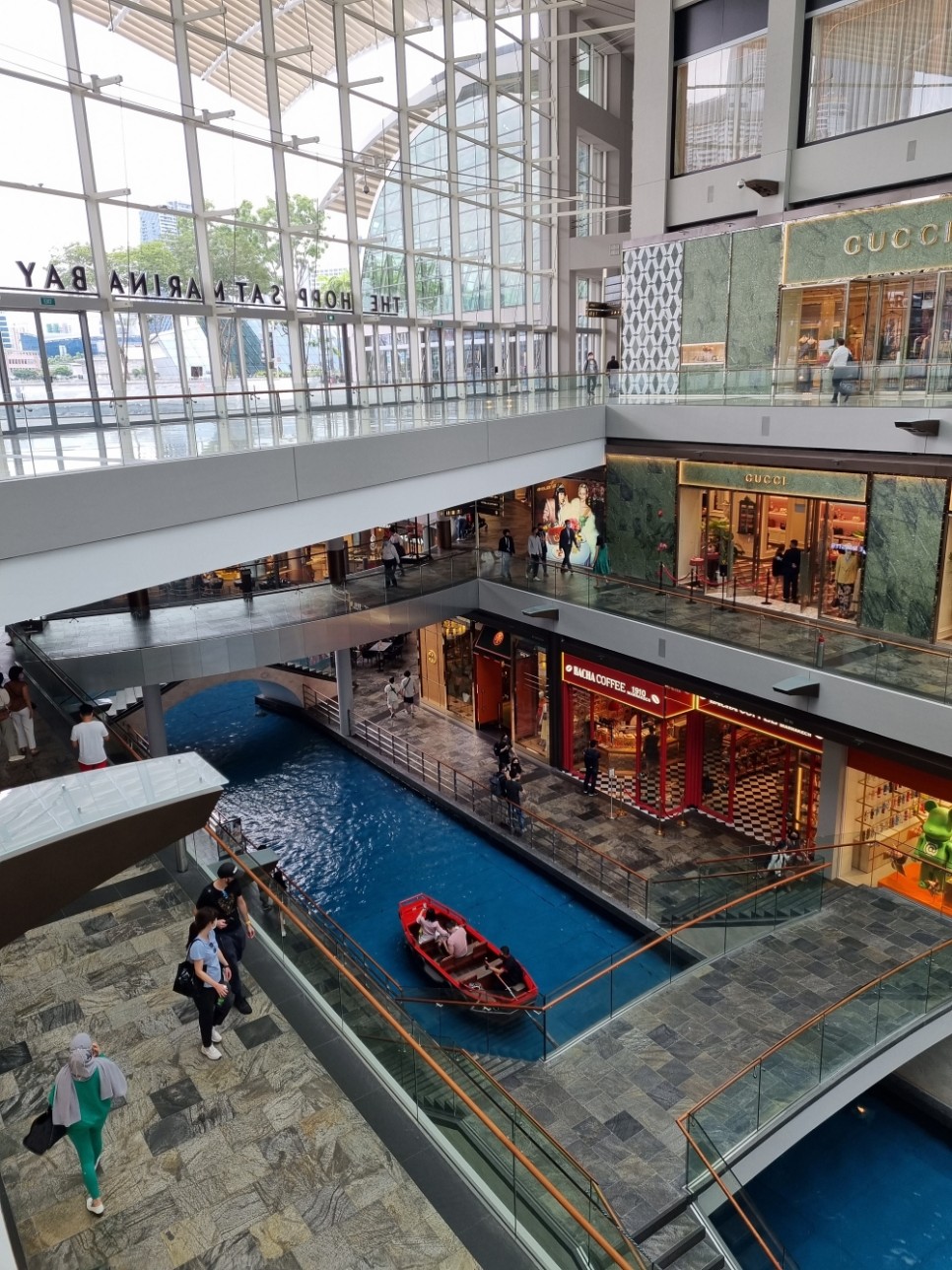 싱가포르 자유여행 여행코스 마리나베이샌즈 쇼핑몰, 보타닉가든