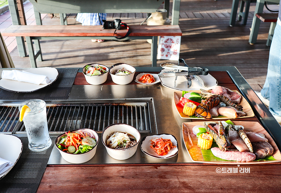 괌맛집 괌 두짓비치 리조트 비치하우스 BBQ