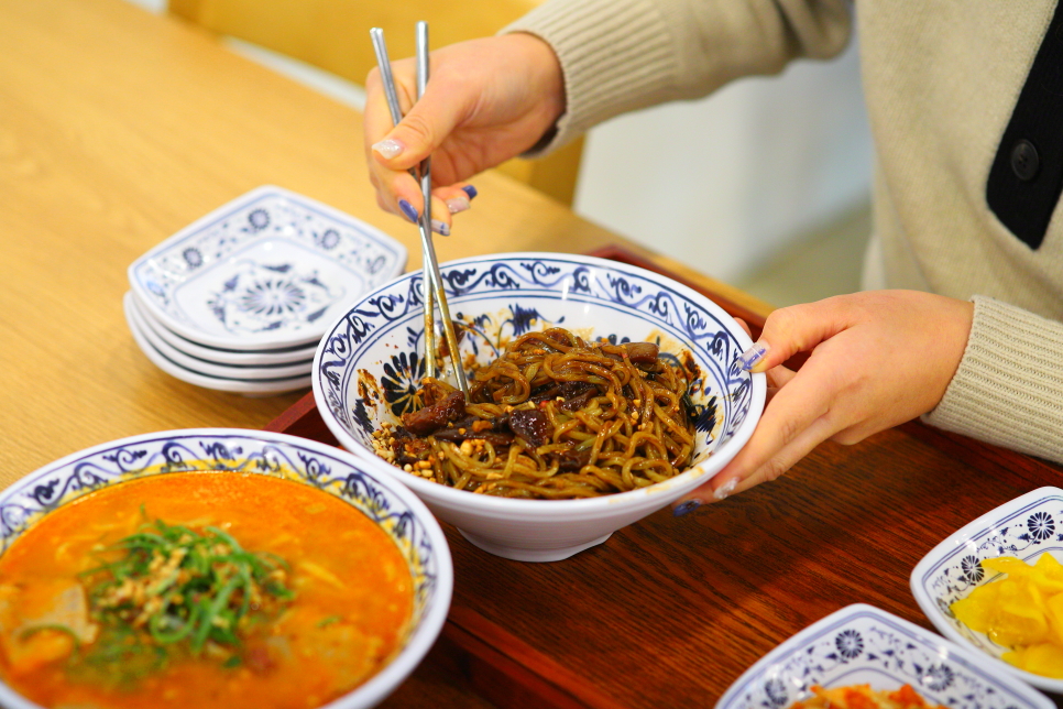 만족스러운 제주 고기국수