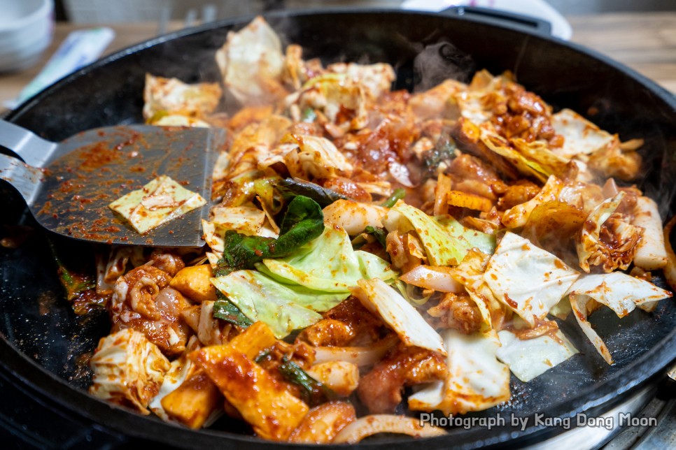 비발디파크 맛집 친절 가격 모두 만족 장수닭갈비&막국수