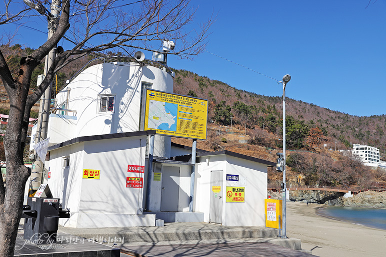 여수 관광지 모사금해수욕장 바다 몽돌 해변 & 여수 벽화마을