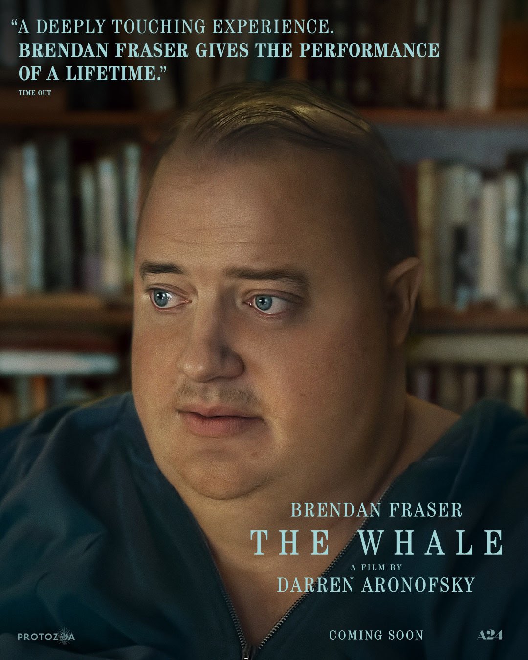 대런 애로노프스키 + 브랜든 프레이저 "The Whale" 한글자막 예고편 입니다.