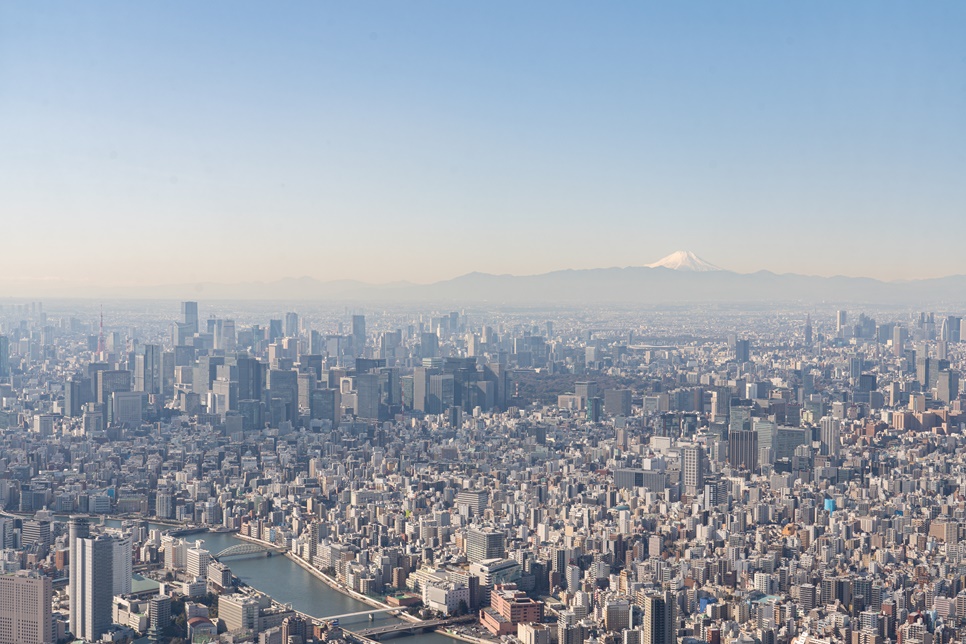 일본 자유여행 가볼만한곳 도쿄 스카이트리 총정리 + 후지산 뷰
