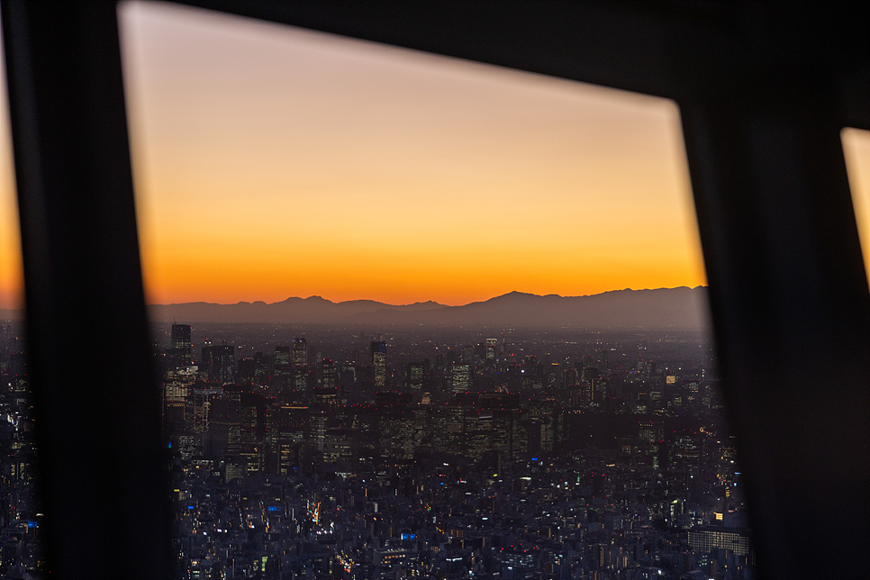 도쿄 스카이트리 예약 도쿄 전망대 일몰 야경 후지산 뷰