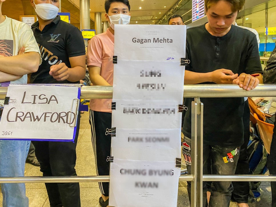 호치민 공항 픽업 공항에서 시내가기, 시내에서 공항 샌딩