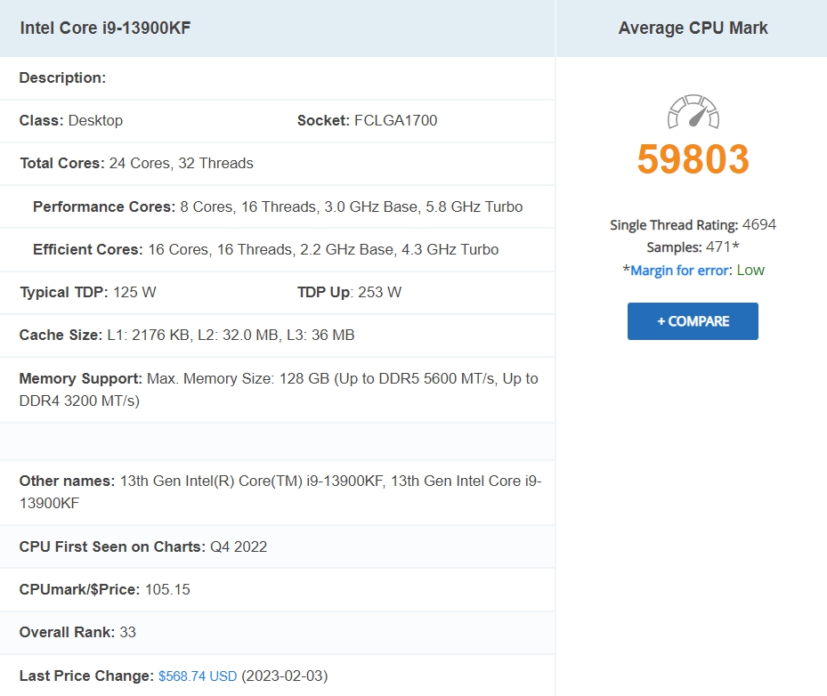 CPU 성능순위, 인텔 AMD 노트북CPU 알아보기