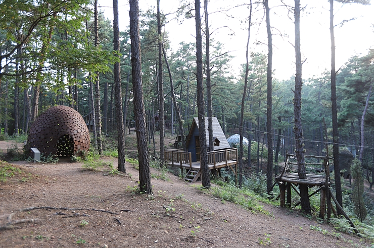 충남 가볼만한곳 공주 여행 연미산 자연미술공원 (야외조각미술관)