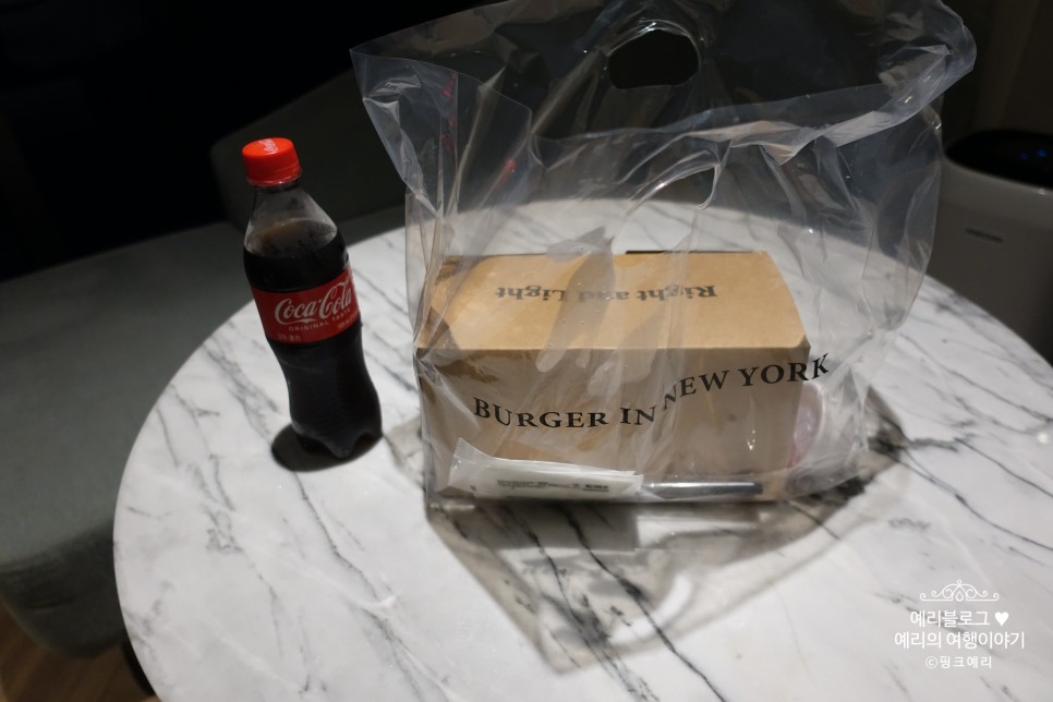 부산 해운대 햄버거 맛집 버거인뉴욕 내돈내산 포장후기