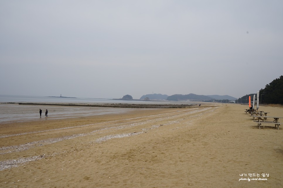 태안 안면도 여행코스 꽃지해수욕장 꽃지해안공원 꽃다리 일출과 일몰 방포항 안면도수산시장 회센터까지