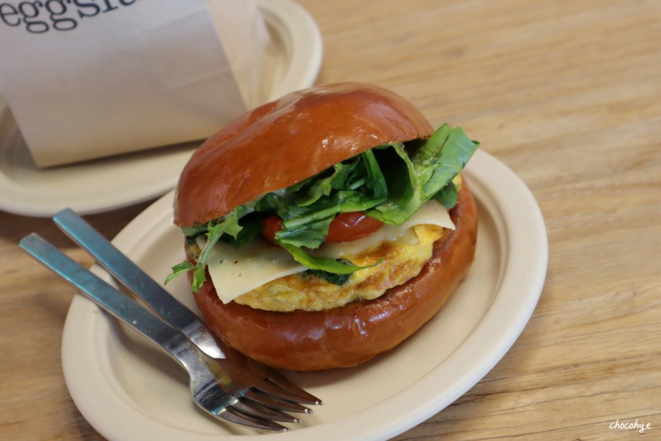 한남동 맛집 에그슬럿 샌드위치 버거 추천 메뉴 즐기기
