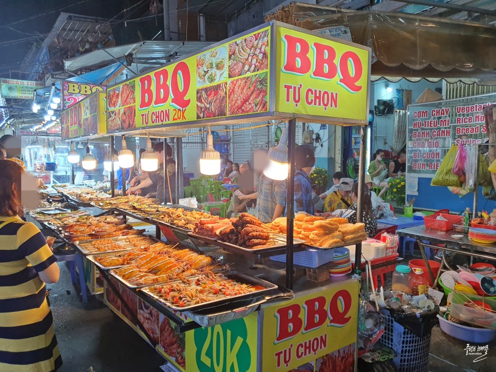 베트남 푸꾸옥 여행 가볼만한곳 즈엉동 야시장 맛집 시간