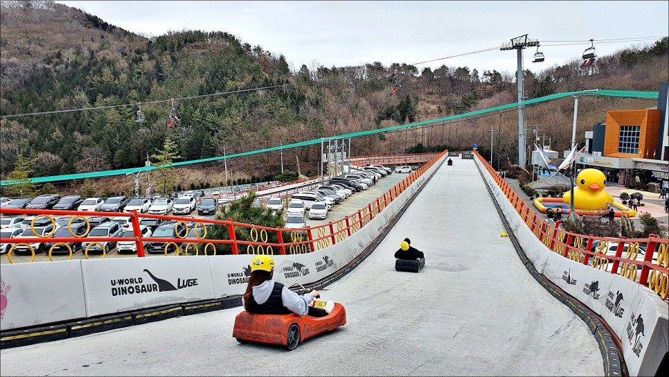 1박2일 여수 가볼만한곳 유월드 루지 테마파크 여행지 여수펜션!