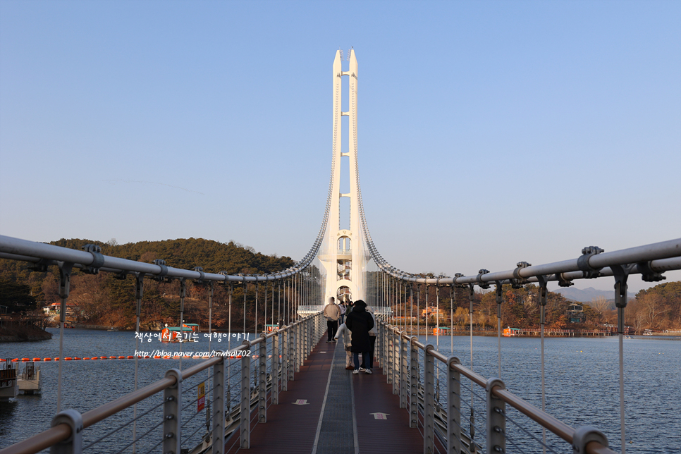 충남 예산 아이와 가볼만한곳 예산 출렁다리 예당호 모노레일 가격 시간