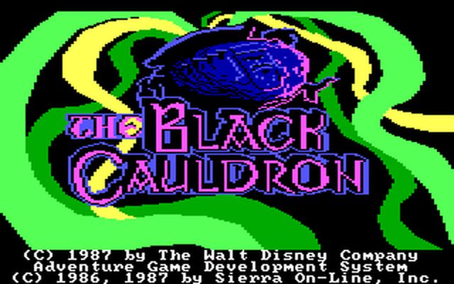 [DOS] 검은 가마솥 (The Black Cauldron.1986)