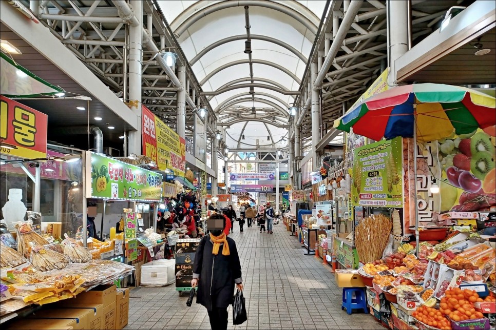 강원도 속초 중앙시장 영업시간 선물용품 속초샌드!