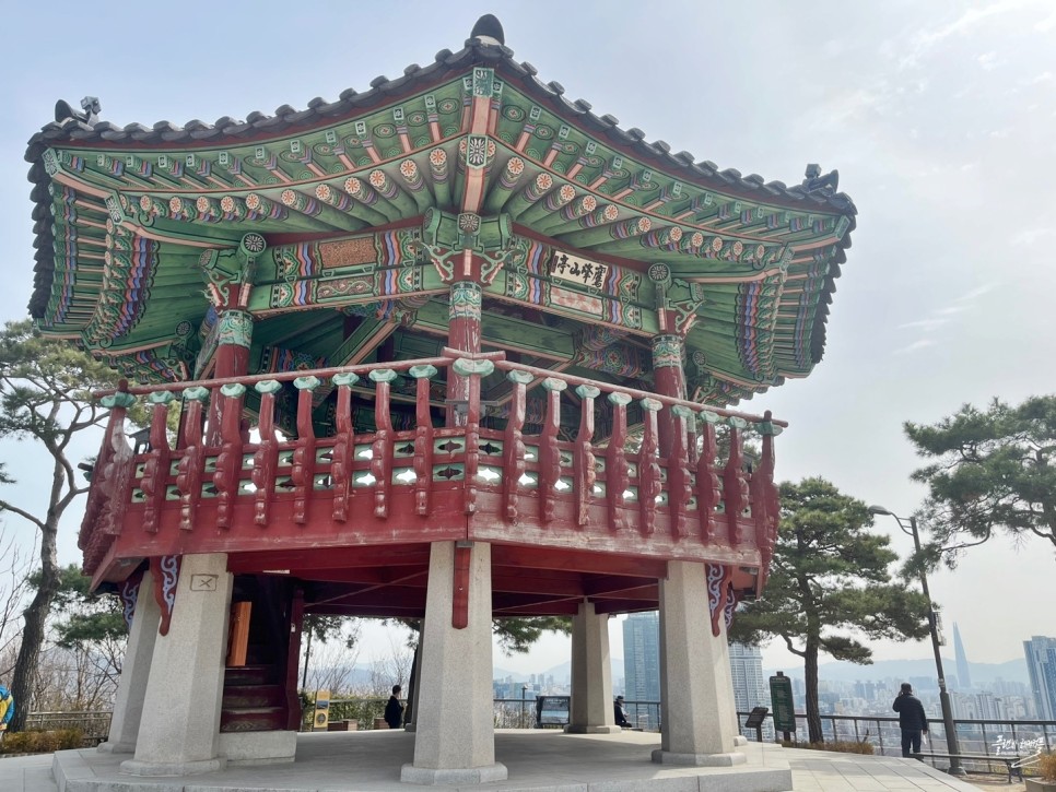 서울 봄꽃구경 가볼만한곳 응봉산 개나리 축제 팔각정 주차장