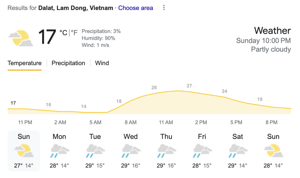 나트랑 투어 베트남 달랏 여행 코스 + 달랏 날씨