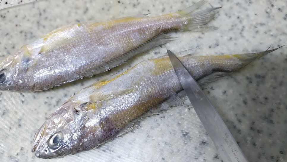 참조기 생선굽기 조기 에어프라이어 조기구이 조기손질법 조기굽는법 조기요리