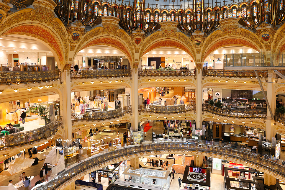 파리여행 갤러리 라파예트 백화점 파리 쇼핑
