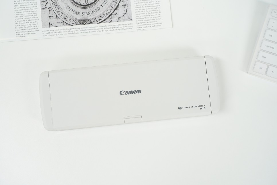 캐논 휴대용스캐너 R10으로 E북 만들기