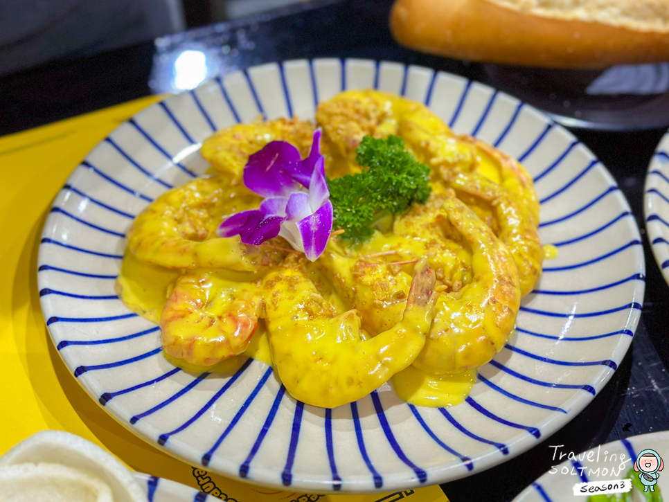 다낭 미케비치 맛집 해산물 식당 템하이산