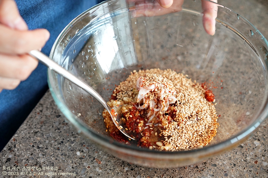 알배기 배추겉절이 만드는 법 여름 배추겉절이 양념 레시피 배추김치 담그기 알배추 겉절이 요리