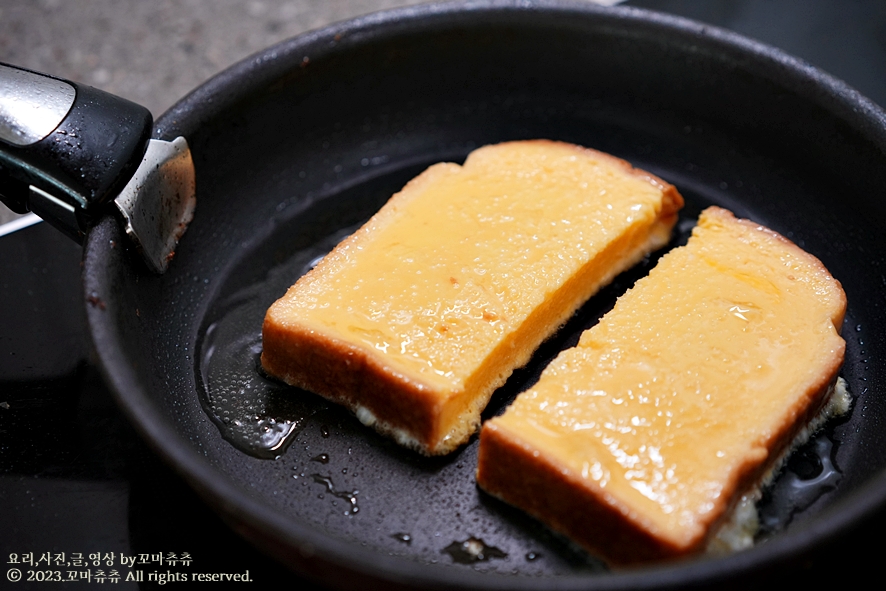 프렌치토스트 만들기 칼로리 우유 식빵 계란 토스트 레시피 꿀맛 브런치 만들기 식빵 요리