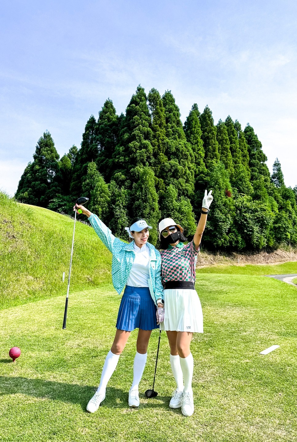 게리앤프레키 골프웨어 여름 라운딩 골프복장 골프옷 예뻐