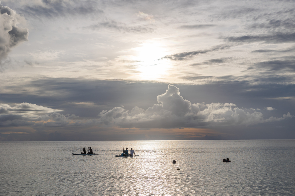 괌 여행 가족 숙소 추천 하얏트 리젠시 괌호텔 조식 수영장