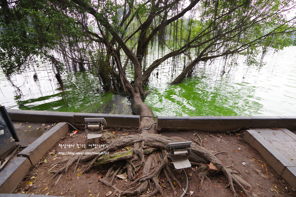 하노이 여행 가볼만한곳 호안끼엠 호수 응옥썬 사당